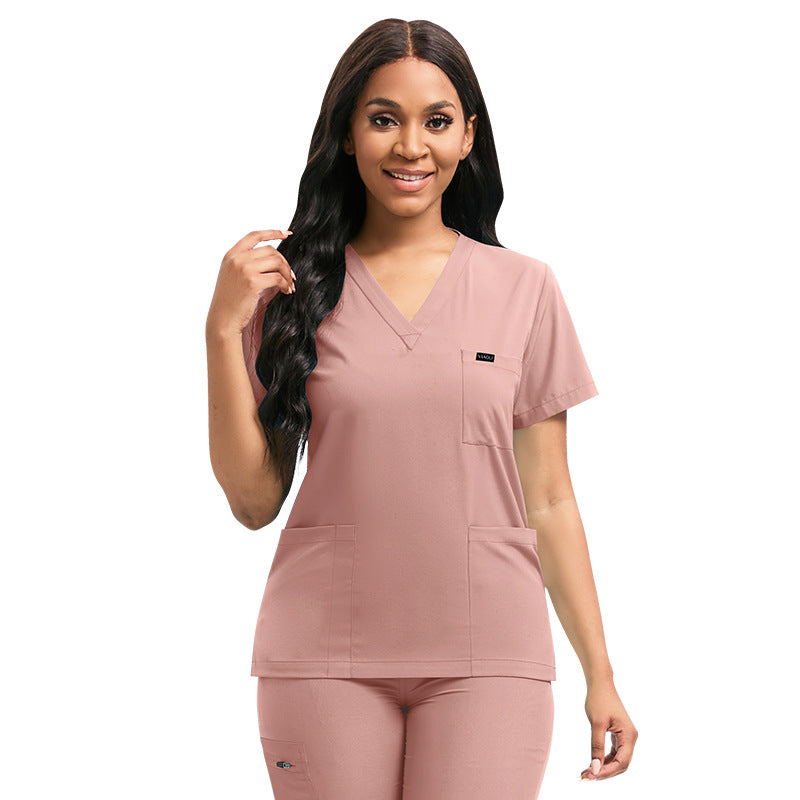 Pet clinic nurse workwear neutral frosted set nursing frosted female uniform multi-color medical workwear male