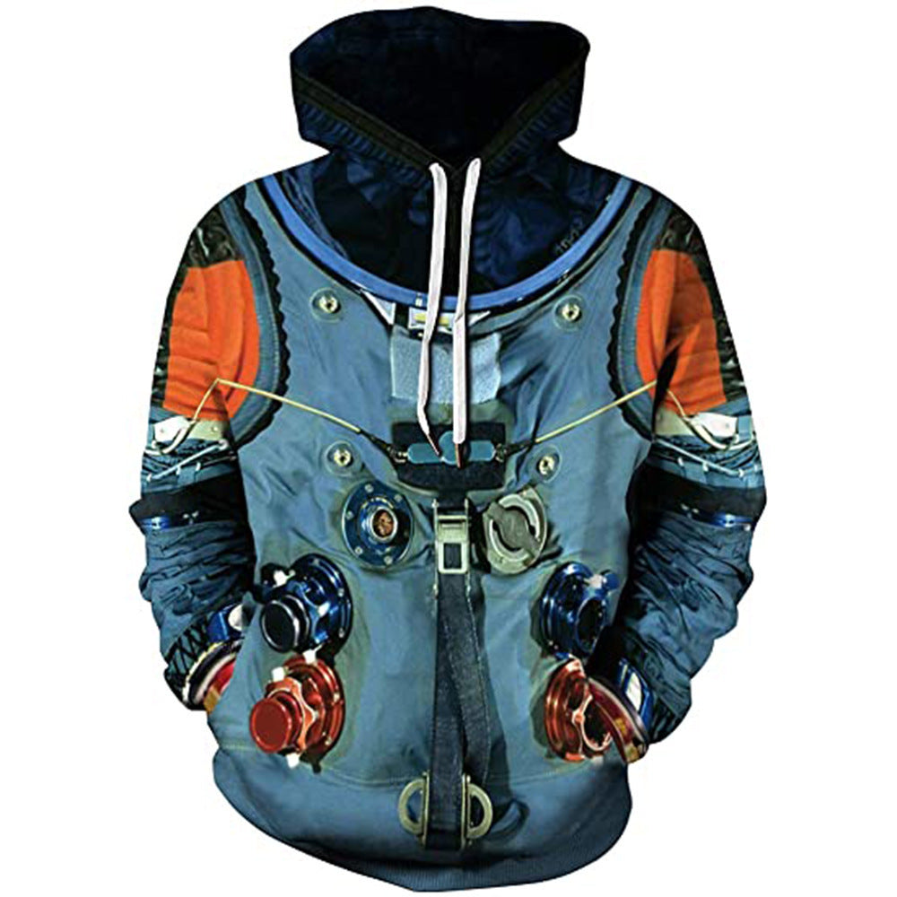 NASA Space Suit 3D Digital Printed Hoodie Men's and Women's Hoodies