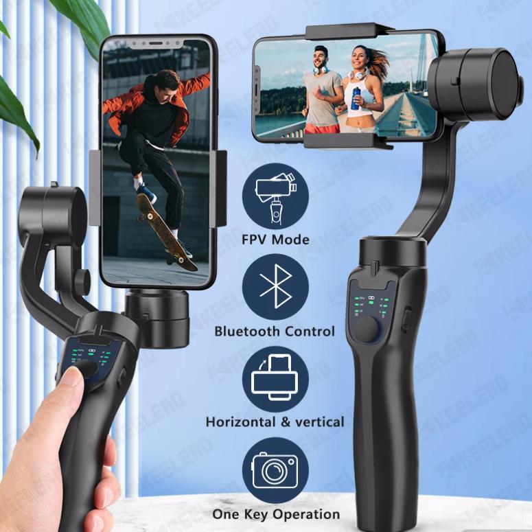 H4/F6/F8/F10 three-axis handheld mobile phone stabilizer video recording outdoor anti-shake shooting bracket