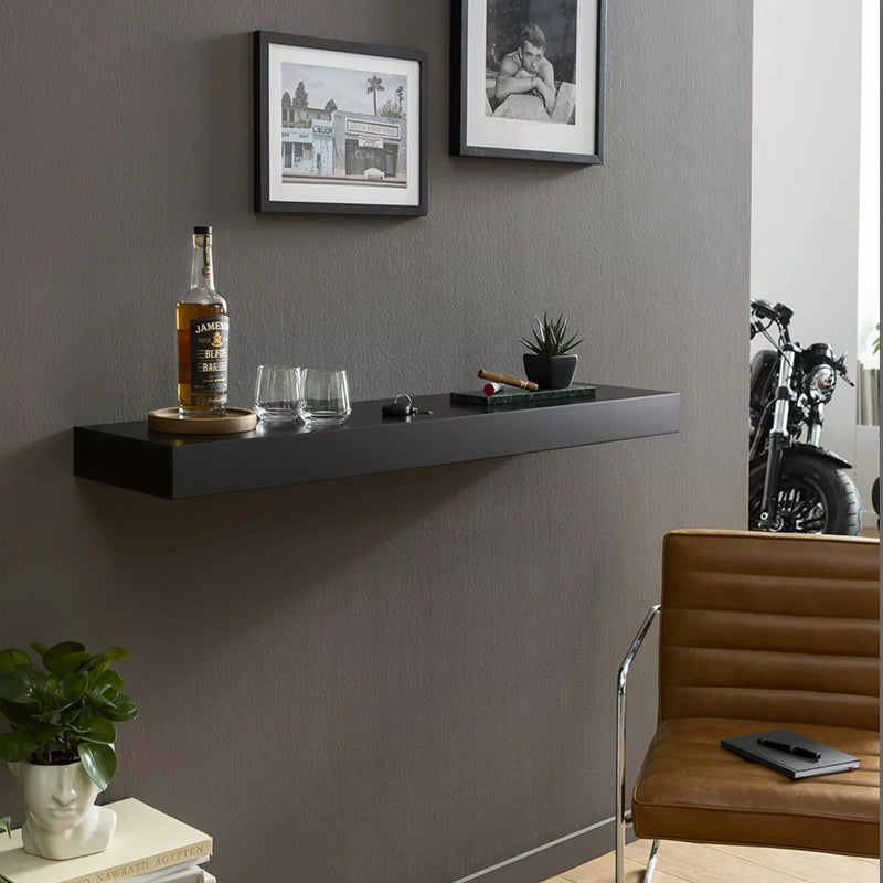 Magicflap Hidden Shelf - Wall-Mounted with Secret Compartment, a Floating Storage Solution.