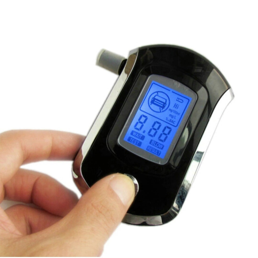 AT6000 digital alcohol tester portable mini air-blowing home alcohol tester for drunk driving