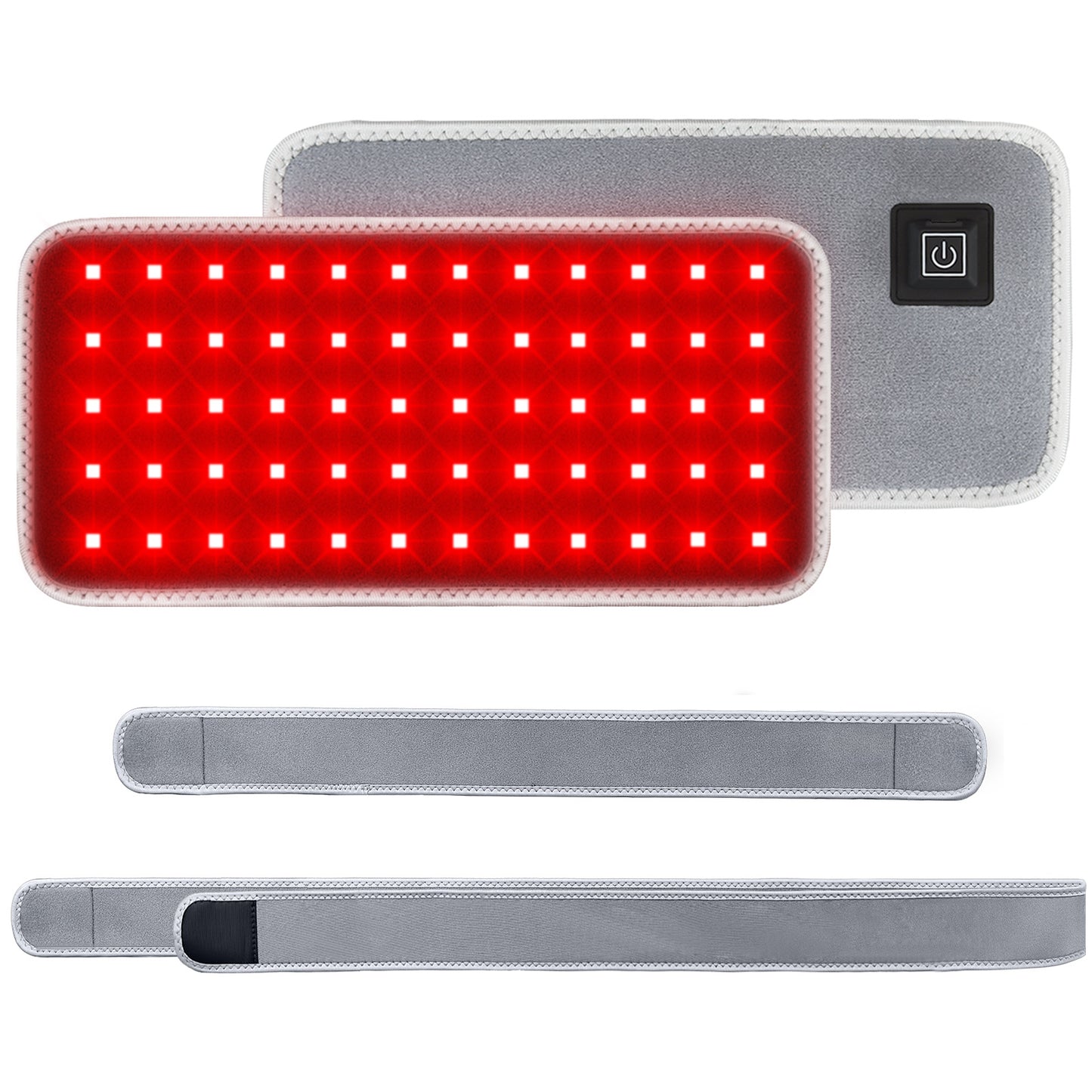 60 LEDs  Infrared Therapy Pad for Lumbar Disc Herniation: Compact, Portable, and Promotes Blood Circulation