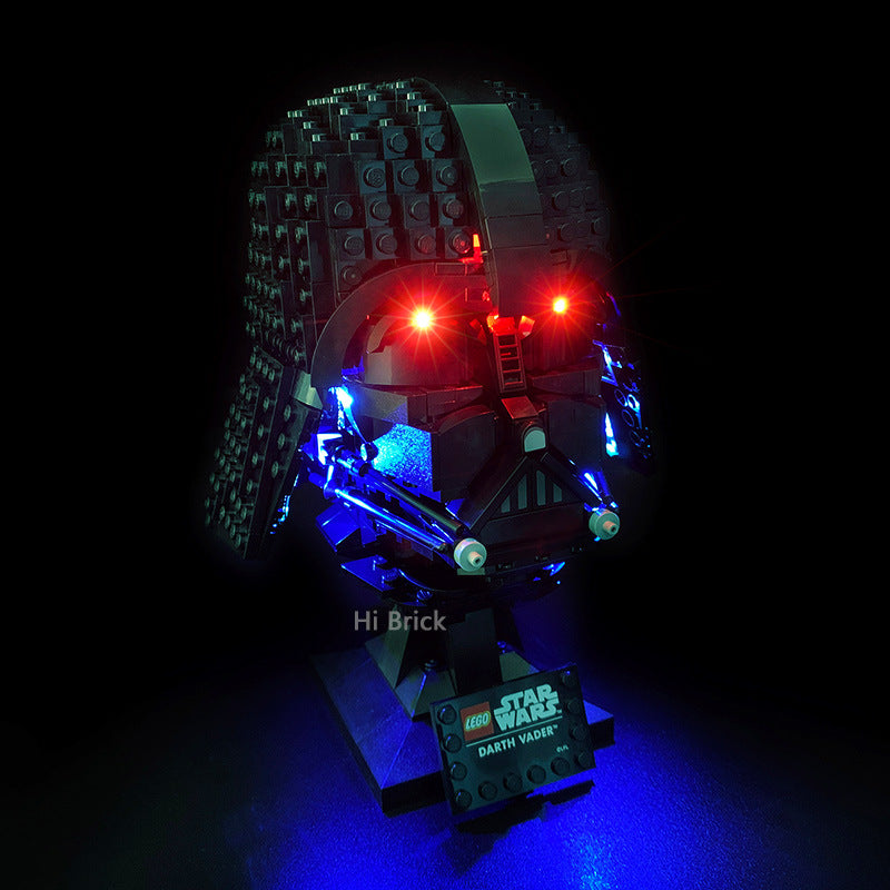 Suitable for LEGO 75304 Darth Vader Helmet Star Wars LED Lighting with Lights