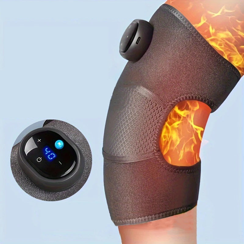 Electric heating knee pad self heating knee massager for keeping warm and treating pain in the knee joints of elderly cold legs