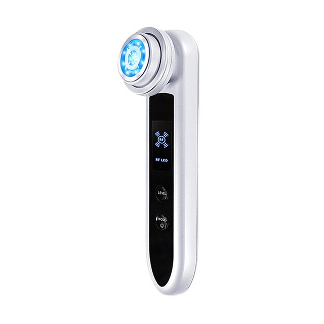 EMS RF Skin Care Clean Tighten Lifting Facial LED Photon Radio Frequency Beauty Massager Machine Skin Rejuvenation Anti-wrinkle