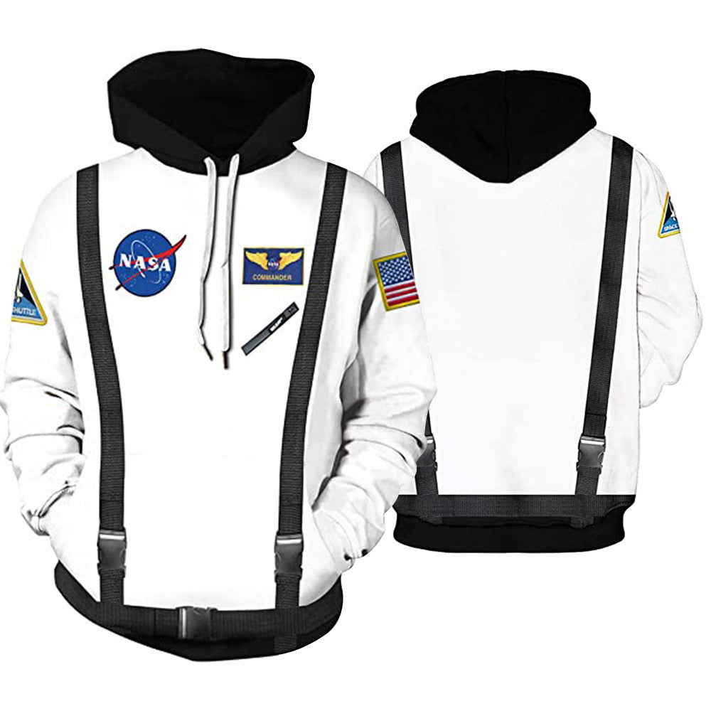 NASA Space Suit 3D Digital Printed Hoodie Men's and Women's Hoodies