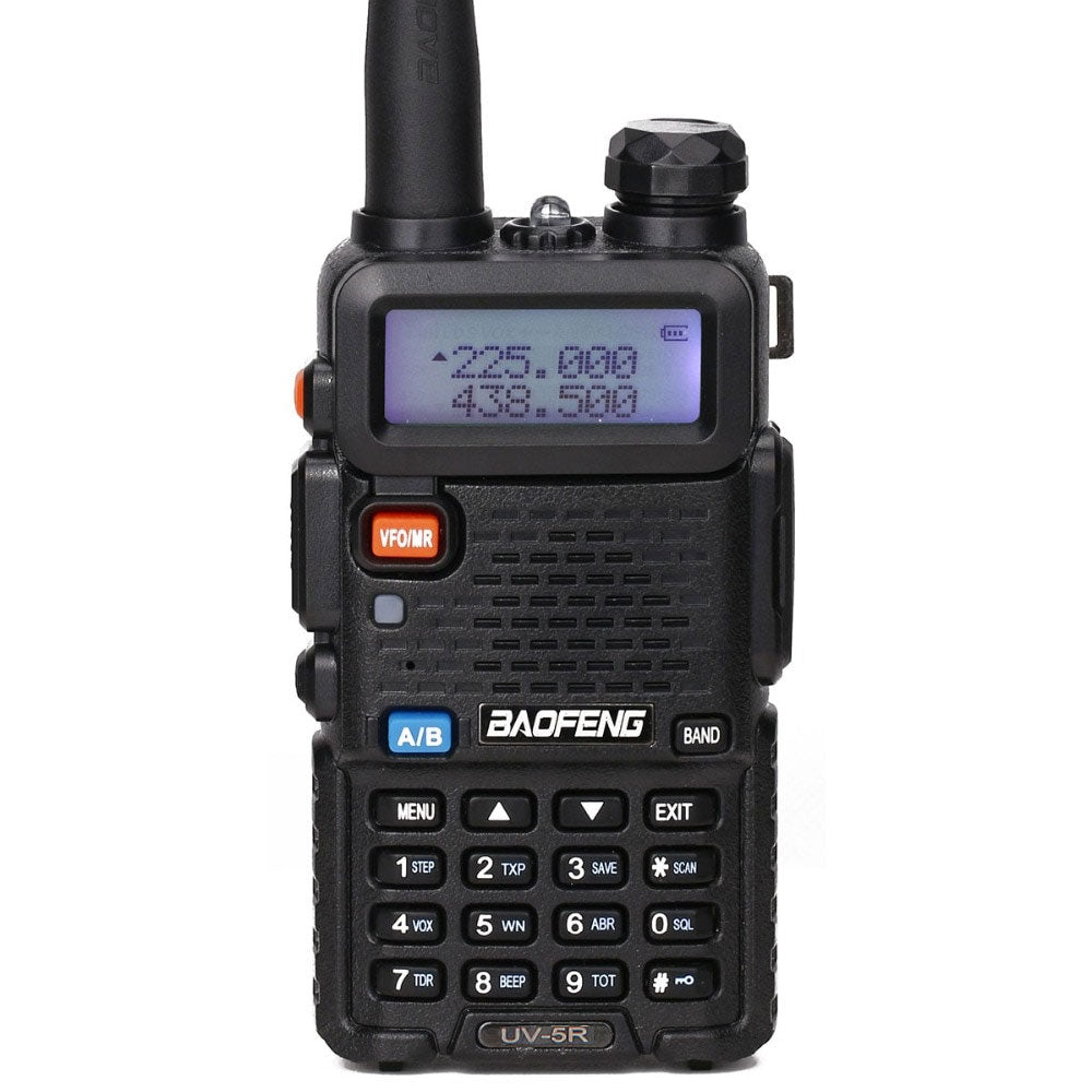 BaoFeng BF-UV5R Tri-Band Walkie Talkie 136-174Mhz 220-260Mhz/400-520Mhz+2 AntennaTwo Way Amatuer Portable ham Radio up of UV-5R