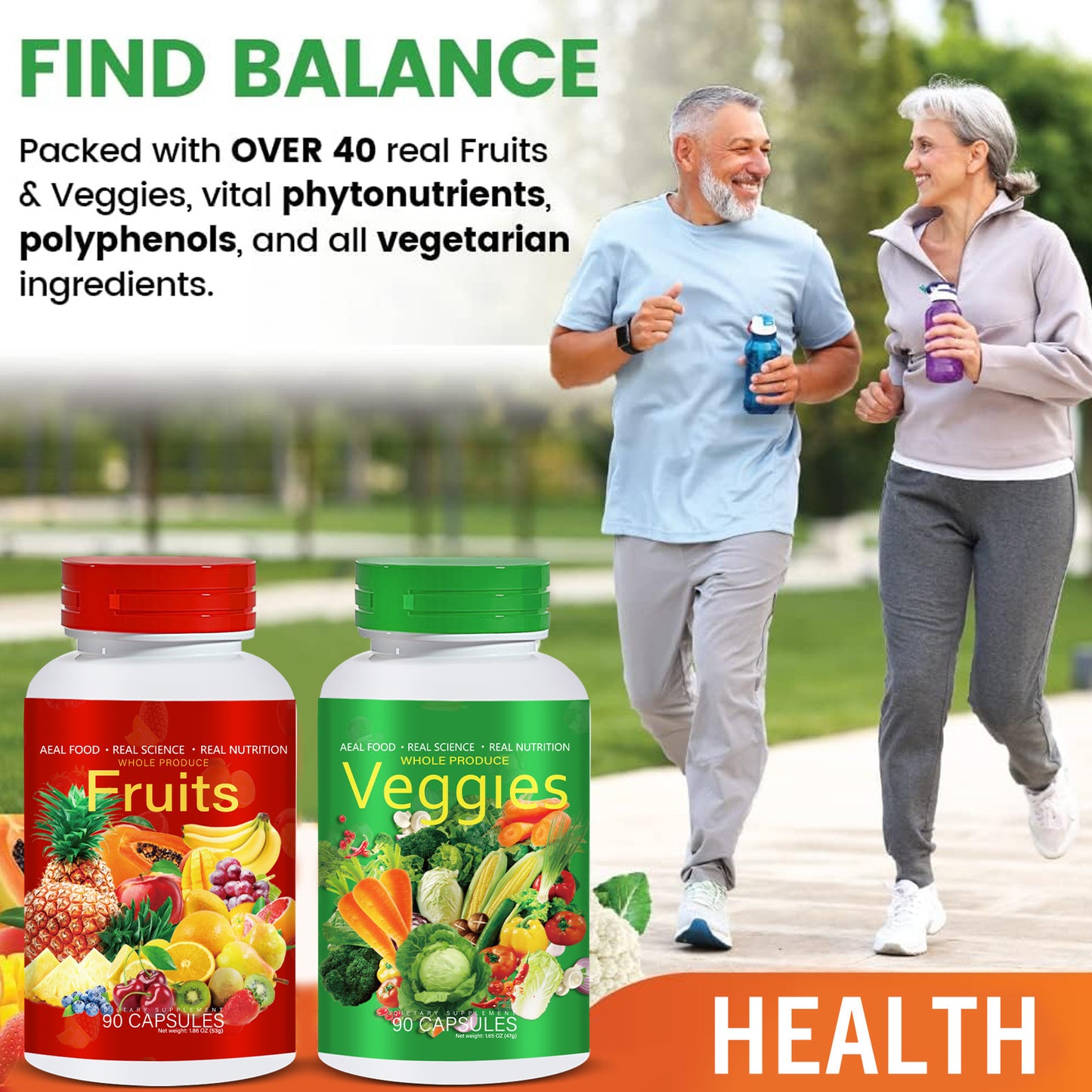 Fruits and Vegetables capsules