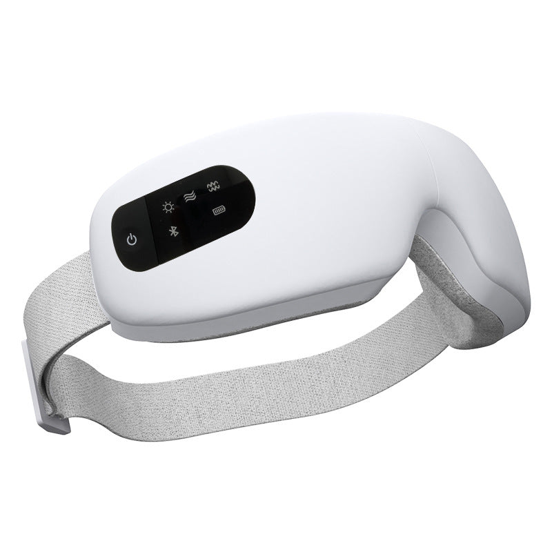 Eye massager airbag vibration intelligent AI voice hot compress eye protection device daily stressed to the eyes, make your day a lot easier guarantee