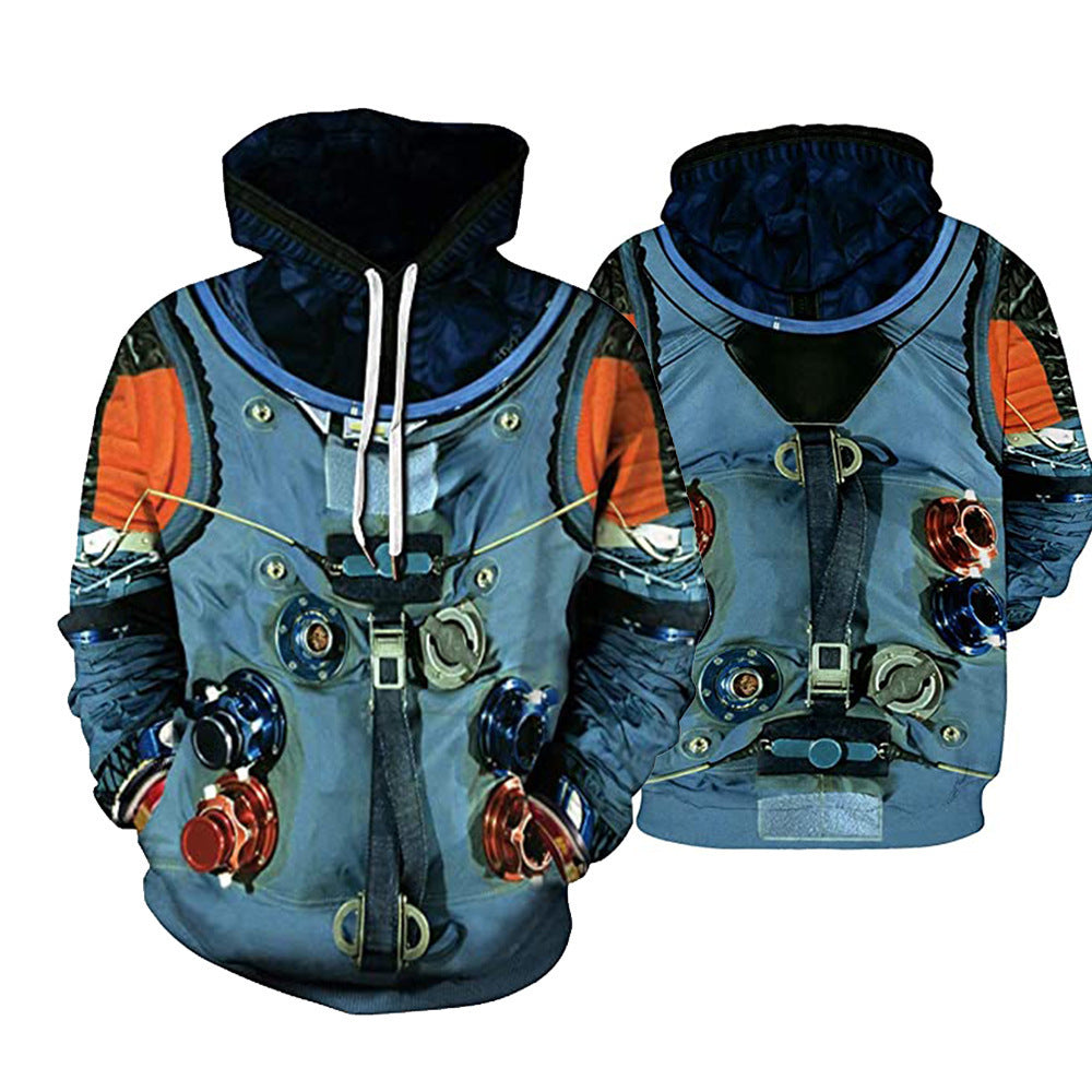 NASA Space Suit 3D Digital Printed Hoodie Men's and Women's Hoodies