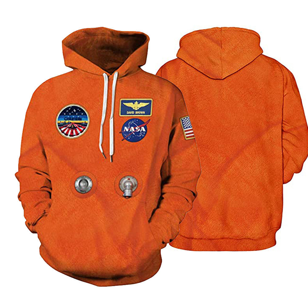 NASA Space Suit 3D Digital Printed Hoodie Men's and Women's Hoodies