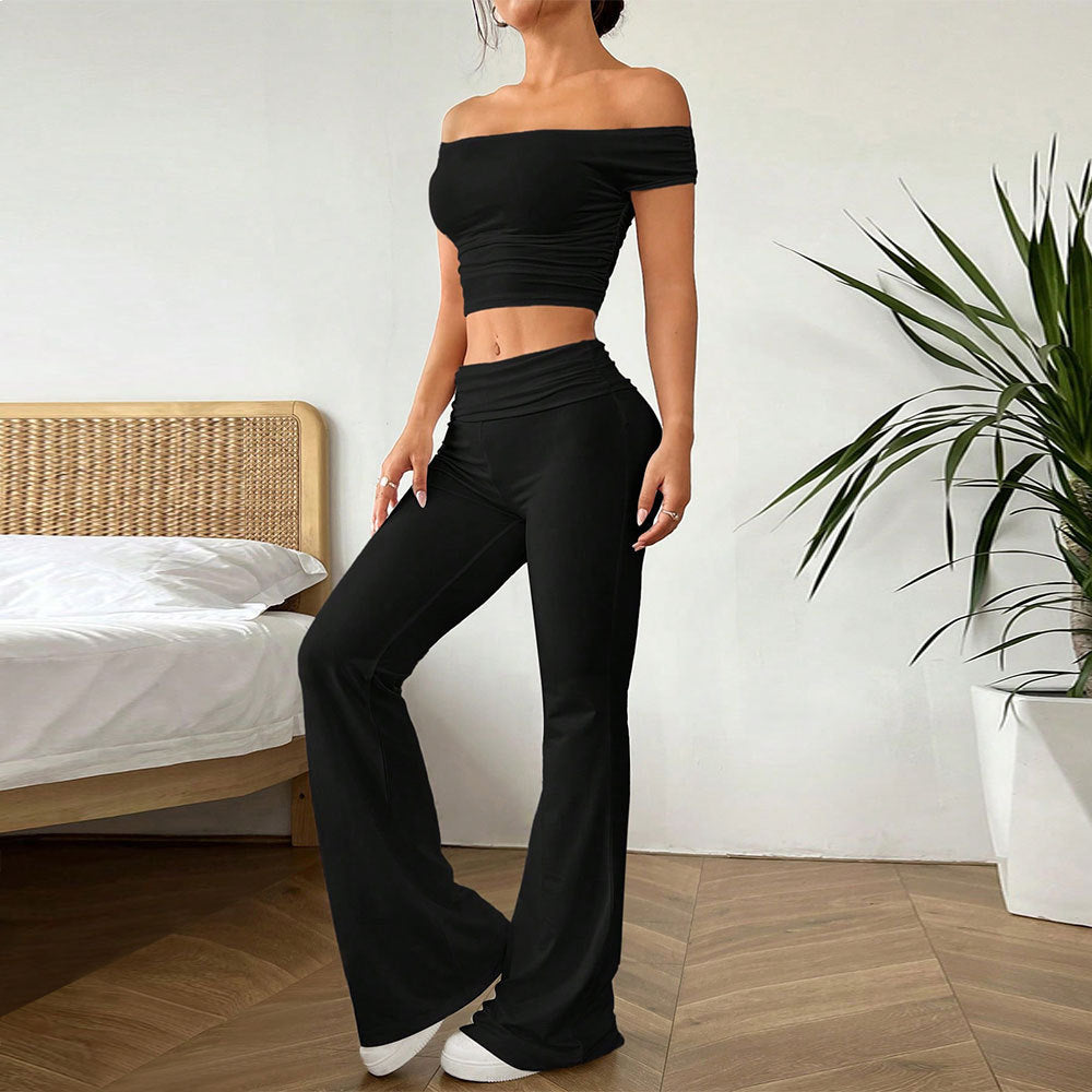 Women's European and American sexy fashion set