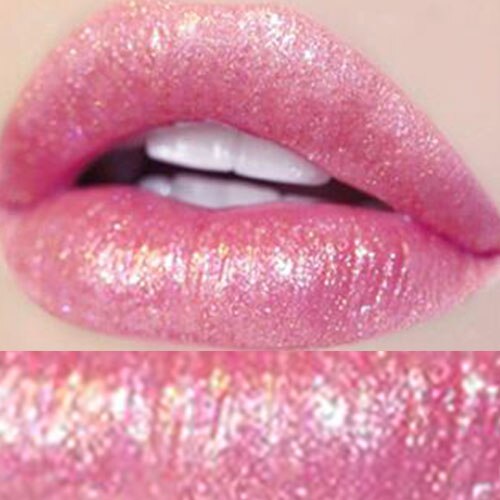 Makeup Diamond Shine Metallic Lipstick Charming Long Lasting Tattoo Liquid Glitter Powder Lipgloss Cosmetics