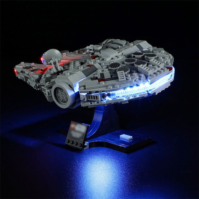 Compatible with LEGO 75375 Millennium Falcon LED lighting, Star Wars luminous building blocks, lighting toys