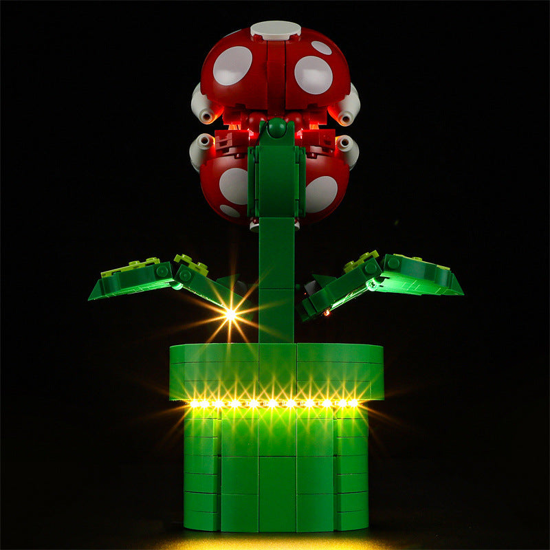 is compatible with LEGO Creative Series 71426 Swallowing Flower Building Blocks LED Lighting Fixtures