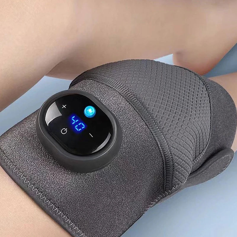 Electric heating knee pad self heating knee massager for keeping warm and treating pain in the knee joints of elderly cold legs