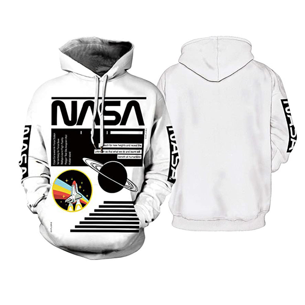 NASA Space Suit 3D Digital Printed Hoodie Men's and Women's Hoodies