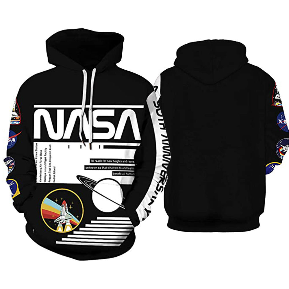 NASA Space Suit 3D Digital Printed Hoodie Men's and Women's Hoodies