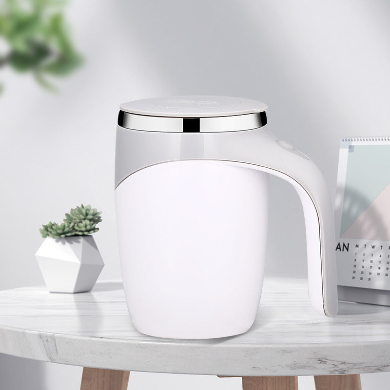 Coffee Stirring Cup Automatic Stirring Cup Magnetic Rotation Electric Milk Cup Mug 304 Stainless Steel