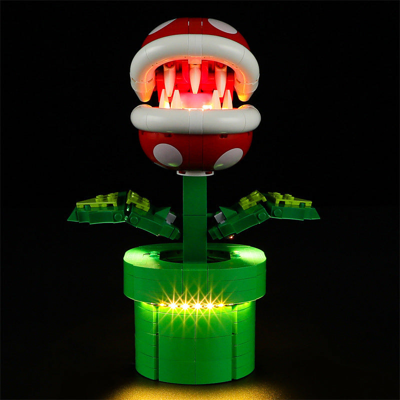 is compatible with LEGO Creative Series 71426 Swallowing Flower Building Blocks LED Lighting Fixtures