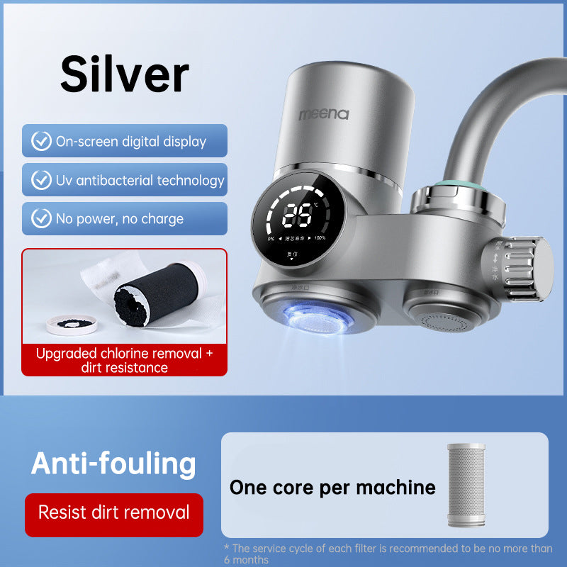 Water Digital Intelligent Display Faucet Purifier Shower Tap Filter for Kitchen