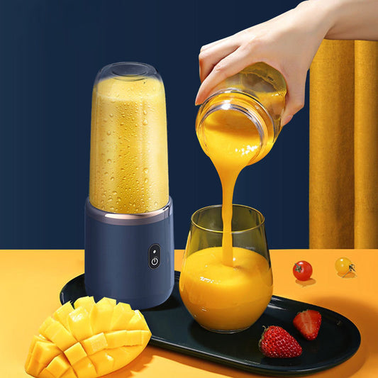 Juicer Portable Six Blade Charging Small Household Juice Cup Fully Automatic and Multifunctional Juice Cup