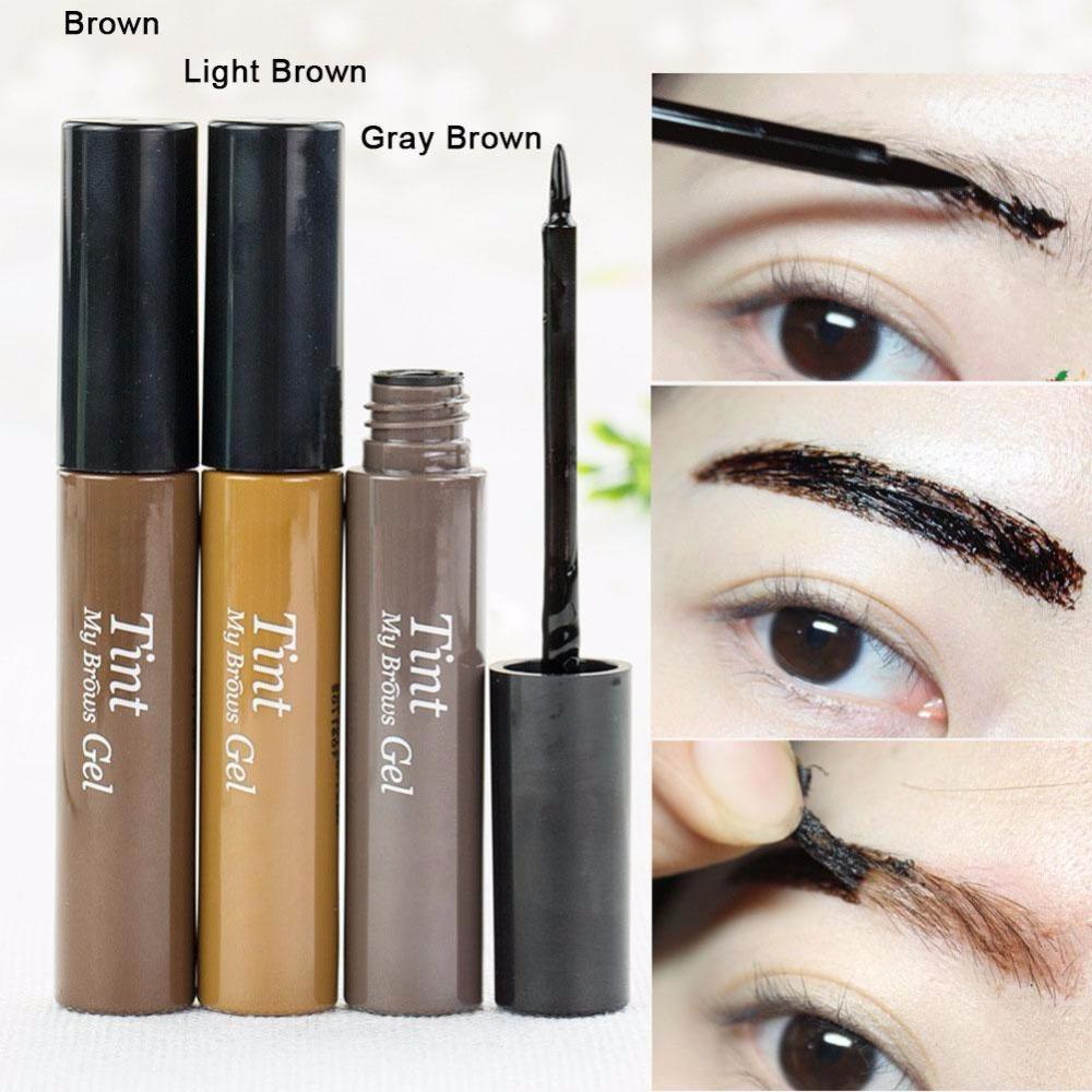 Peel off Eyebrow Enhancer Tint Gel Tattoo Makeup Eyebrow Cream Dye Color Natural 3 Days Long Lasting