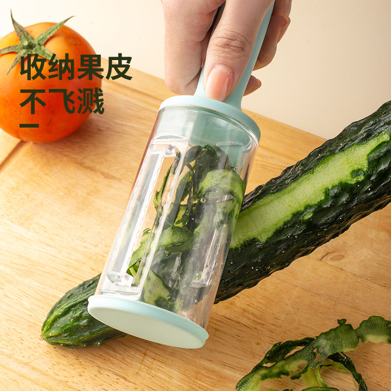 Multifunctional Peeler With Storage Box The Ultimate Solution For Peeling Vegetables, Fruits, And Scaling Fish