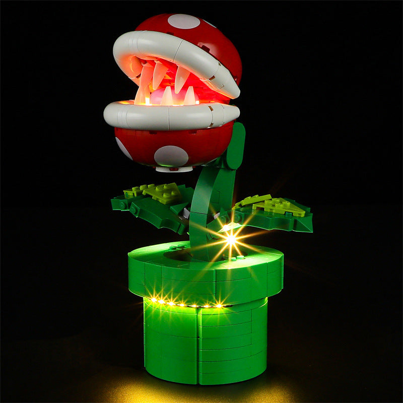 is compatible with LEGO Creative Series 71426 Swallowing Flower Building Blocks LED Lighting Fixtures