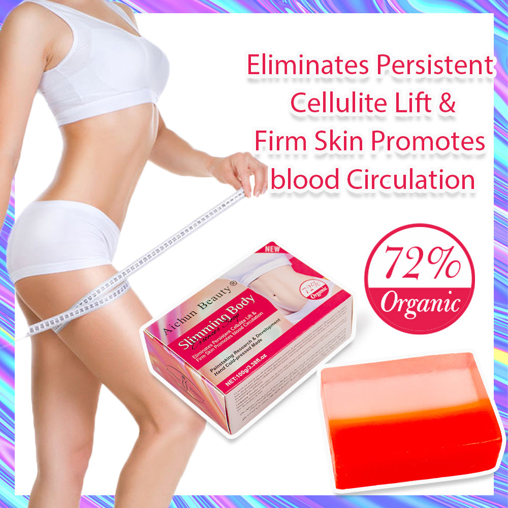 Body Sculpting Two-Color Handmade Soap Body Skin Curve Lift Moisturizing Moisturizing Mild Skin Care Handmade Soap