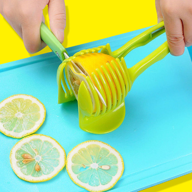 Tomato Slicer Tomato Lemon Slicer Clip Multifunctional Vegetable Cutter Creative Kitchen Tools