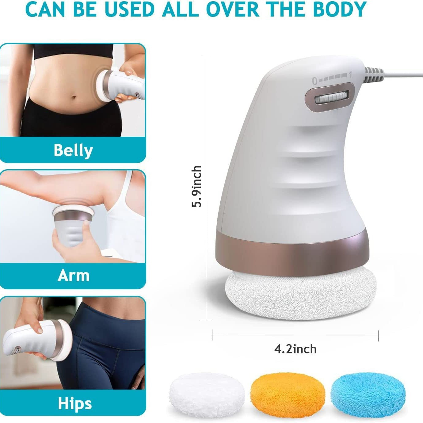 High Frequency Body Sculpting Massage Multi-Function Slimming Device Vibration Anti-Cellulite Guasha Scraping Fat Burner Machine