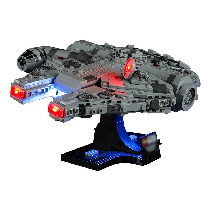 Compatible with LEGO 75375 Millennium Falcon LED lighting, Star Wars luminous building blocks, lighting toys