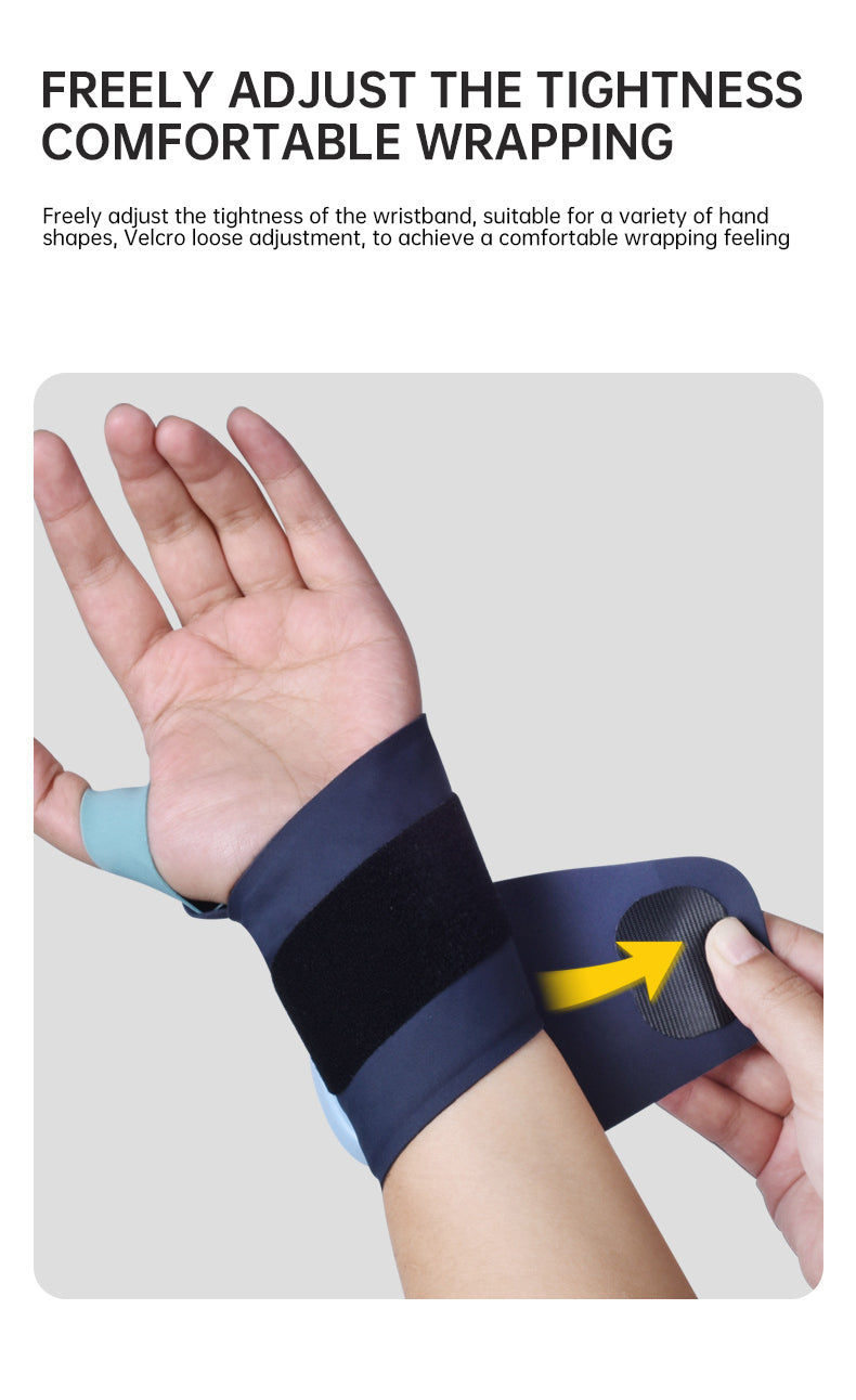 EMS Smart Tendon Sheath Hand Heating Wristband with Hot Compress and Massage Function