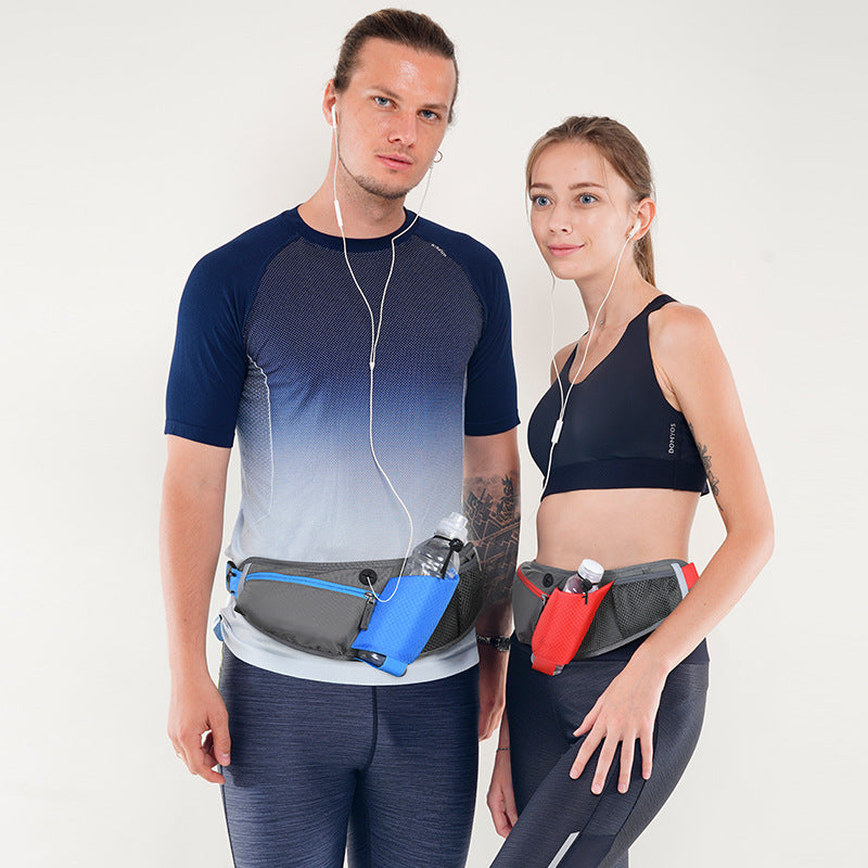 Multifunctional fitness kettle waist bag marathon belt bag waterproof outdoor running mobile phone waist bag