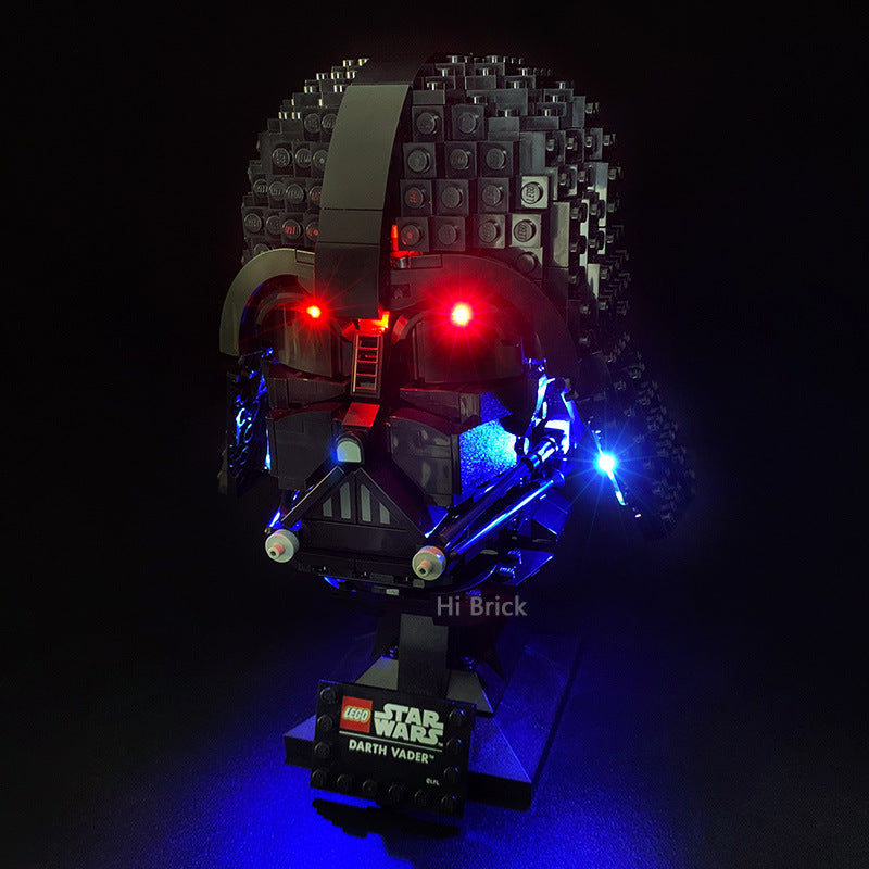 Suitable for LEGO 75304 Darth Vader Helmet Star Wars LED Lighting with Lights