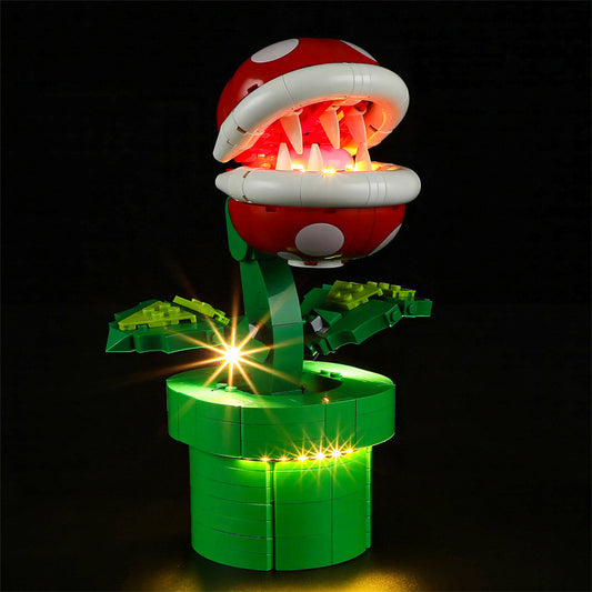 is compatible with LEGO Creative Series 71426 Swallowing Flower Building Blocks LED Lighting Fixtures