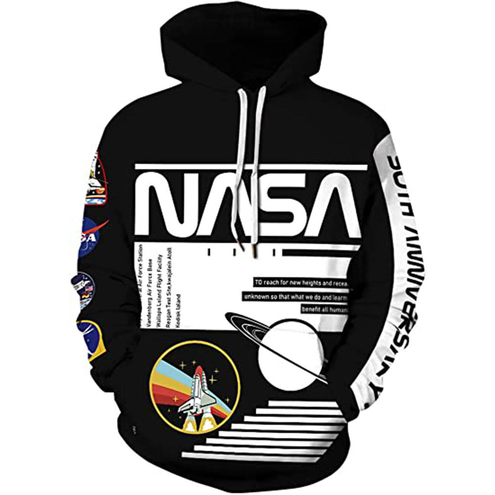 NASA Space Suit 3D Digital Printed Hoodie Men's and Women's Hoodies