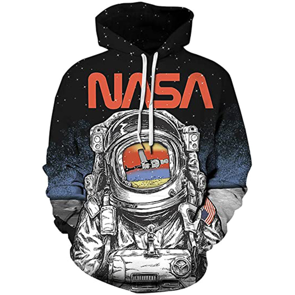 NASA Space Suit 3D Digital Printed Hoodie Men's and Women's Hoodies