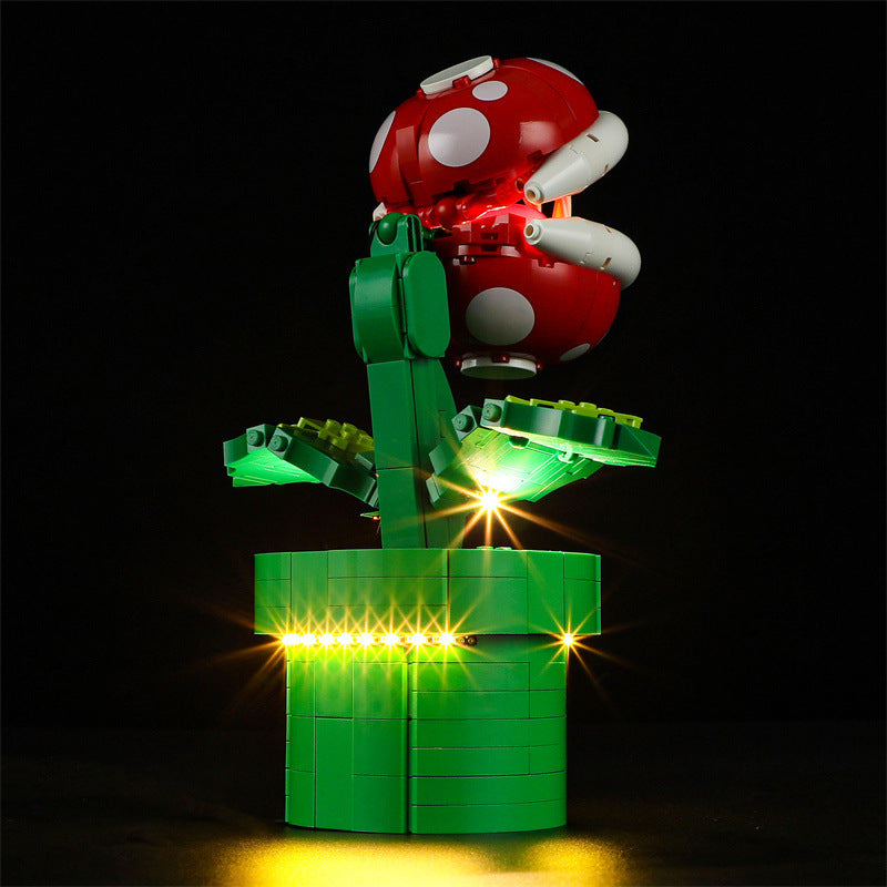 is compatible with LEGO Creative Series 71426 Swallowing Flower Building Blocks LED Lighting Fixtures